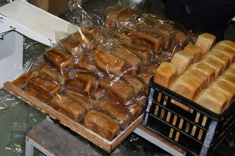 фотография продукта Линия для упаковки булок хлеба батонов 