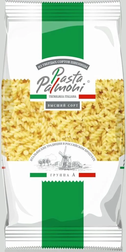 фотография продукта " Pasta Palmoni"  Спиральки 400гр.