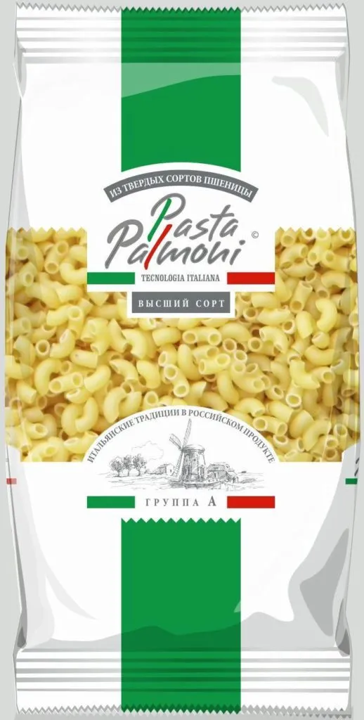 фотография продукта Макароны"Pasta Palmoni"Рожок прима 400гр